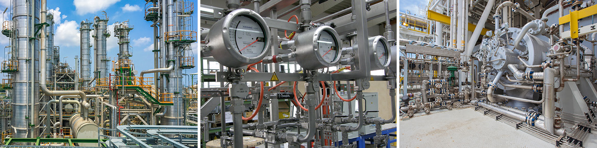 variable area flowmeters in field